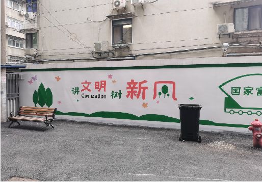 邓州社区墙绘